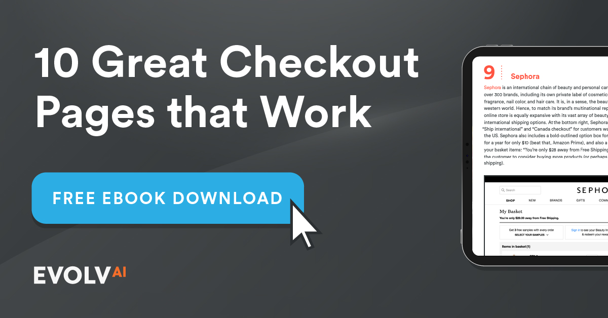 10 Great Checkout Pages That Work | Evolv AI